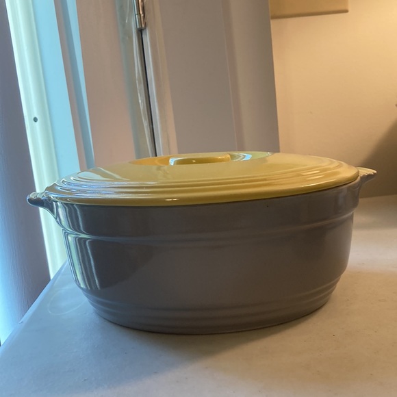 Refrigerators Hall Ovenware China - Made For General Electric Large Casserole - Picture 2 of 14